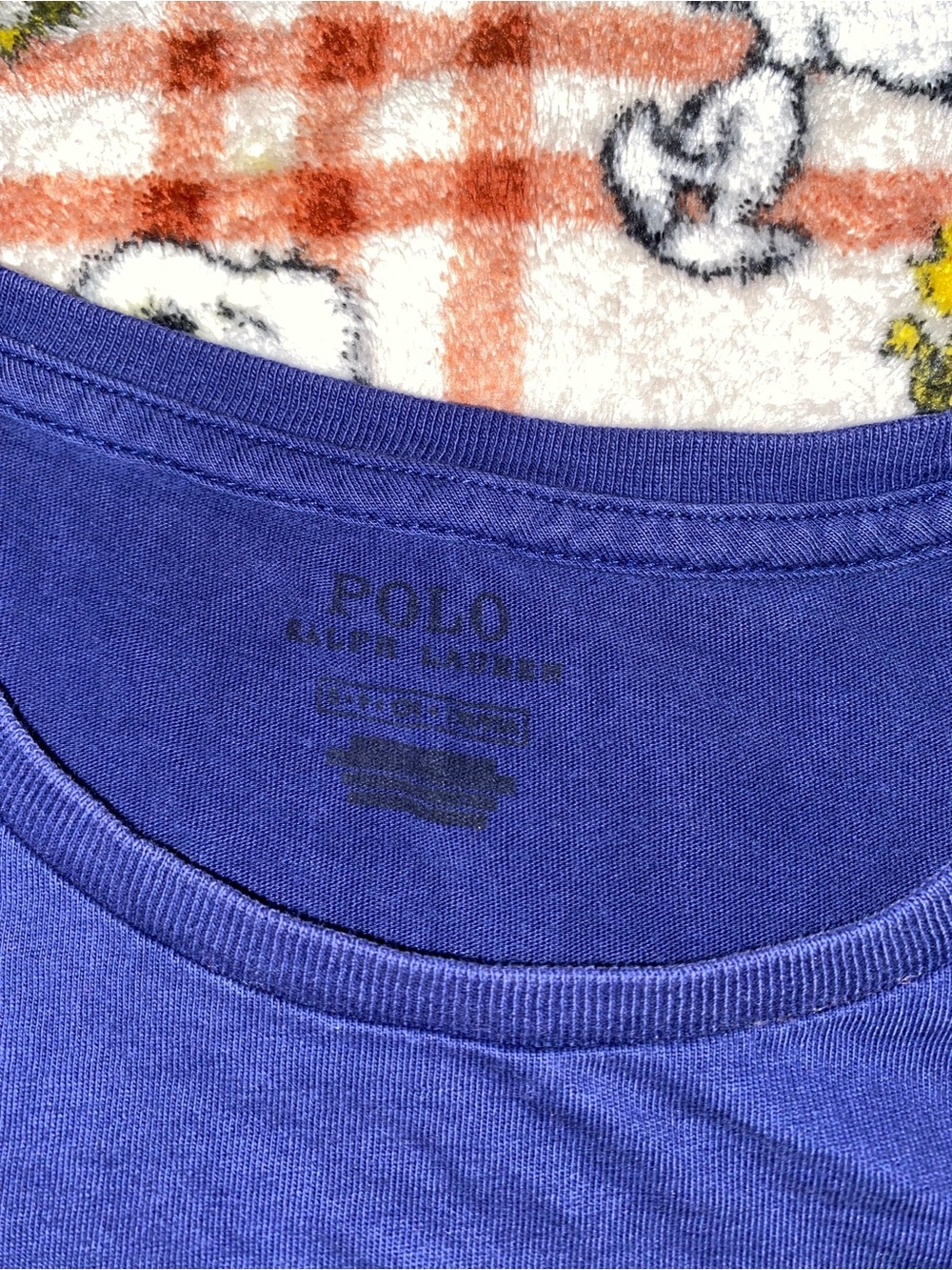 Polo by Ralph Lauren Men’s Royal Blue Crew Neck Tee - Picture 2 of 2